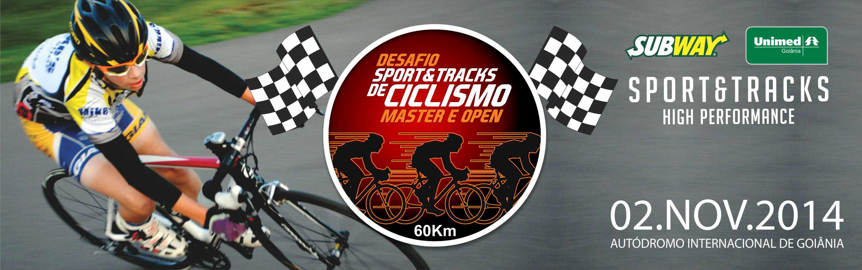 DESAFIO SPORT&TRACKS DE CICLISMO - Master e Open