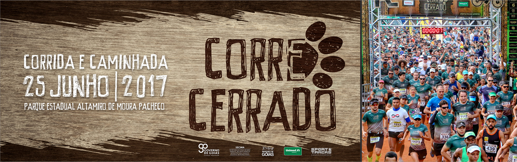 CORRE CERRADO 2017 | corrida e caminhada 6K - 12K